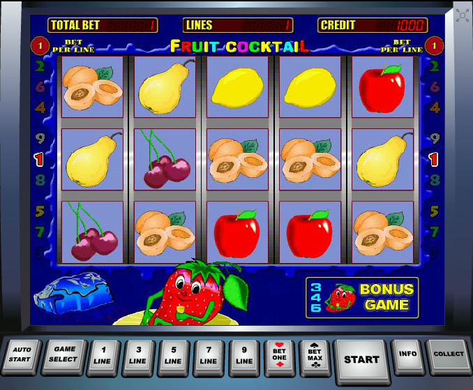 Игровой Слот Автомат Fruit Cocktail