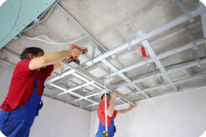 Натяжные потолки или гипсокартон